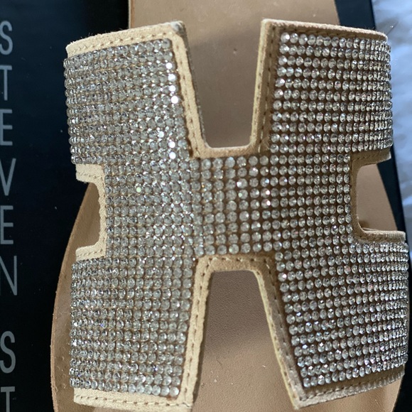 Steve Madden Shoes - Brand new Steven Rhinestone flat
